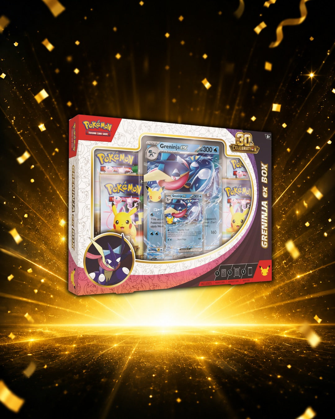 30th Celebration Greninja ex Box (PRE-ORDER)