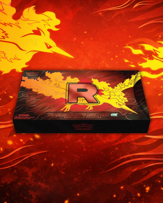 Team Rocket's Moltres ex Ultra Premium Collection