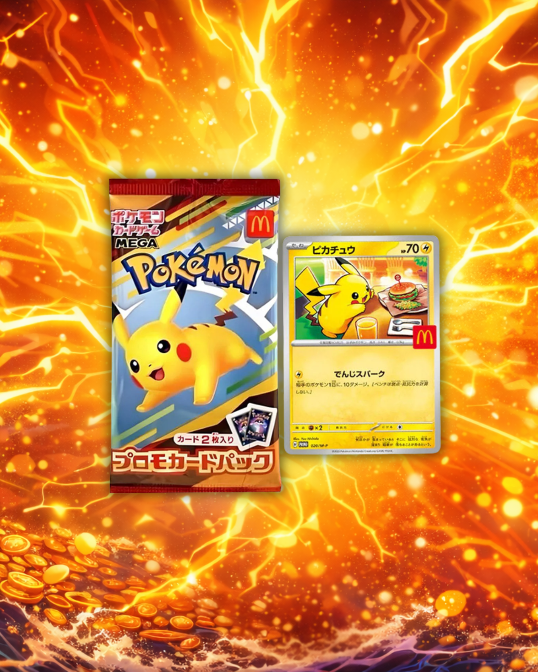 Pokemon x Mcdonalds JP Promo Pack