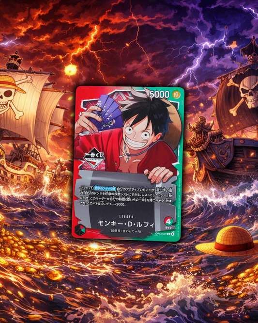 Ichiban Kuji Monkey D Luffy Promo Card