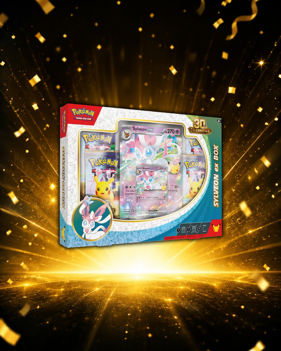 30th Celebration Sylveon ex Box (PRE-ORDER)